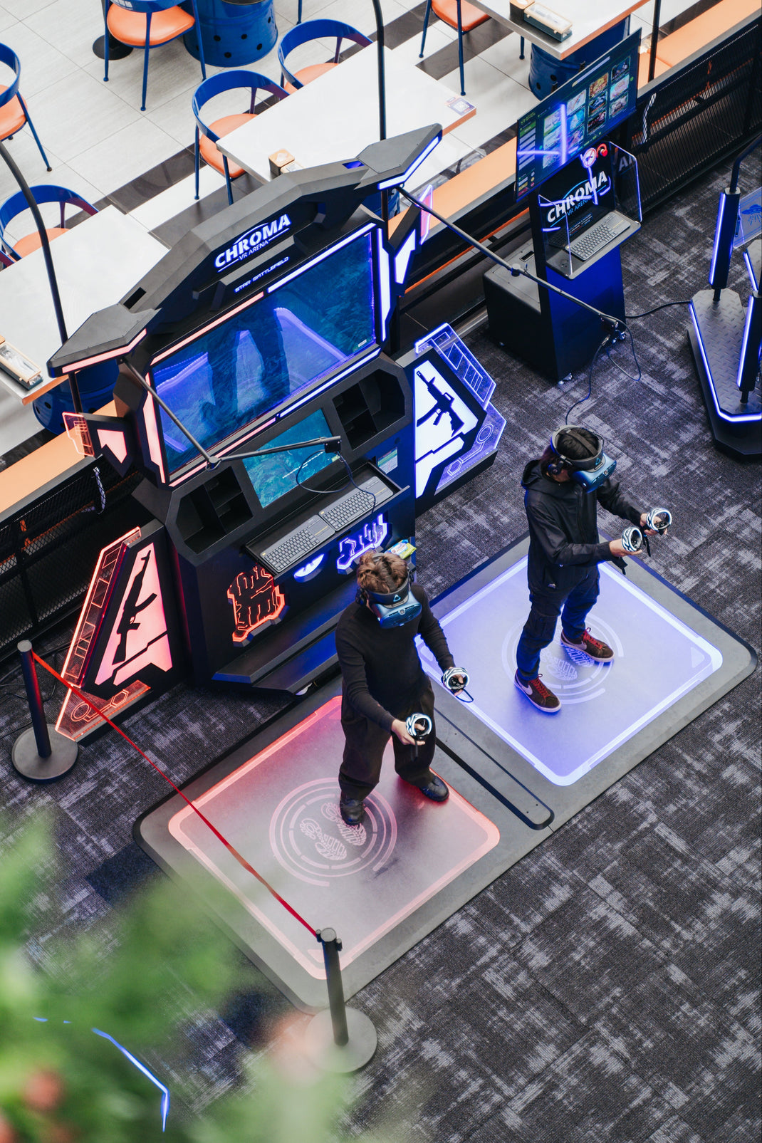 VR rides – Chroma Entertainment VR Arena
